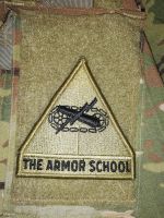 The Armor School, OCP Multicam patch, Abzeichen, US Army Bayern - Schmidmühlen Vorschau