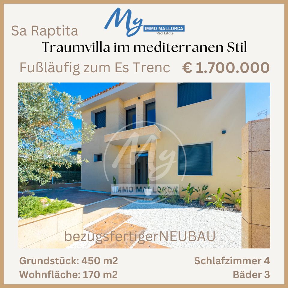 Neubauvilla im mediteranen Stil / Sa Rapita / Mallorca in Duisburg