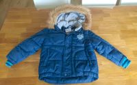 Winterjacke mit Fellkragen Grösse 104 blau Schleswig-Holstein - Kattendorf Vorschau