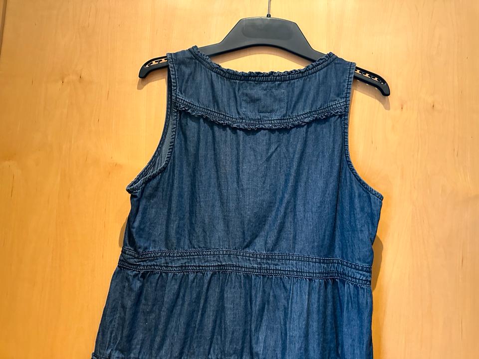 Tom Tailor Denim Kleid Jeanskleid Rüschen L NEU mit Etikett in Minden
