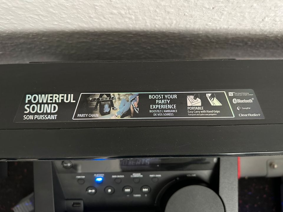 Sony HT-GT1 HiFi Party Soundbar (260 Watt, USB, Radio, Bluetooth) in Lorsch