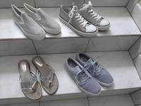 Schuhe verschiedene Gr. 40 Turnschuhe Flip Flop TOP Zustand Bayern - Bogen Niederbay Vorschau
