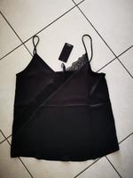 Mango Satin Top schwarz Gr. M neu Nordrhein-Westfalen - Hünxe Vorschau