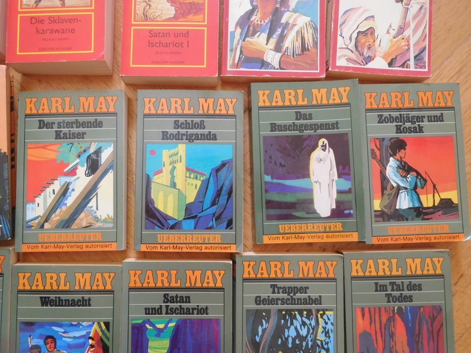 Sammlung alte Karl May Bücher 19 Stück in Dresden