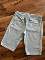 Längere Stretchige Jeansshorts Mint Nordrhein-Westfalen - Lage Vorschau