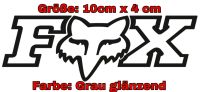 Fox Racing Schriftzug Aufkleber Sticker Auto Tuning Motocross Mx Nordwestmecklenburg - Landkreis - Lützow Vorschau