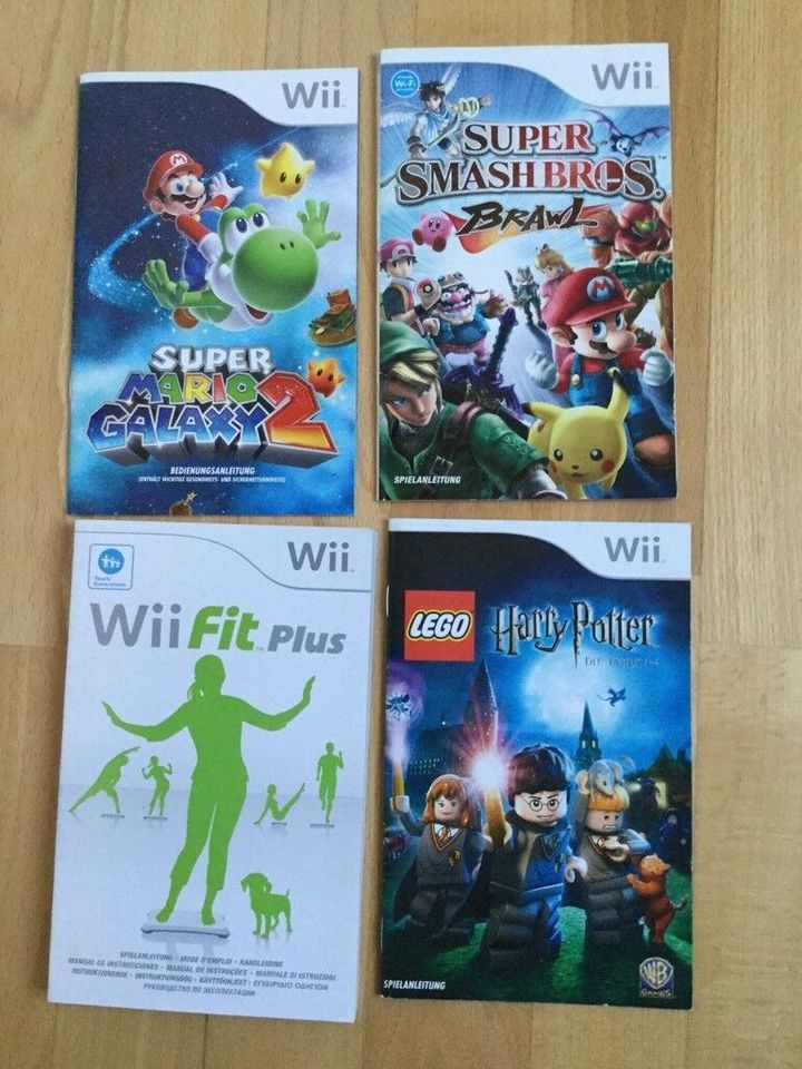 Nintendo Wii Spielanleitungen/Bedienungsanleitung in Hennef (Sieg)