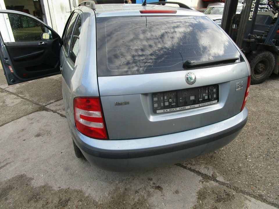 Ersatzteile Skoda Fabia 6Y Kombi 2006 1,4l TDI BNV Schlachtfest in Wurzen