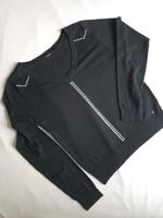 Guess Strickpullover Pullover dünn schwarz mit Nieten Gr. M Hessen - Wiesbaden Vorschau