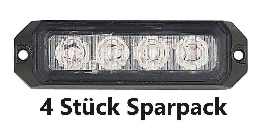 Sparpack 4 x LED Frontblitzer orange 12/24V ECE R65 R10 IP67 in Bayern -  Rednitzhembach, Nutzfahrzeugteile & Zubehör