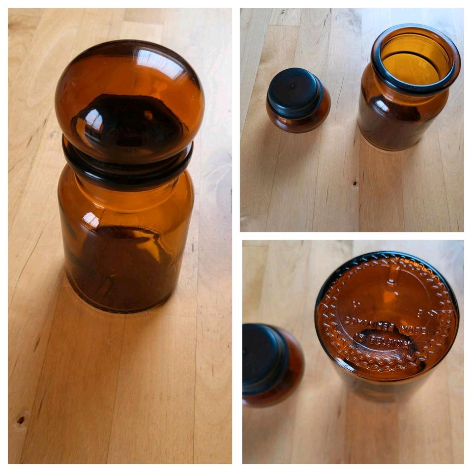 Apothekerglas braun alt Container made in Belgium nur Abholung in Herrenberg