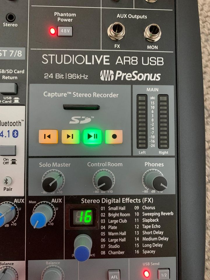 Presonus StudioLive AR8 USB Analogmischpult 8-Kanal in Bremen