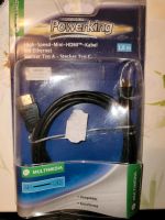 Powerking  High Speed Mini  HDMI Kabel  Vergoldet  Neu München - Trudering-Riem Vorschau