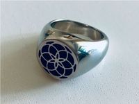 Ring Blume des Lebens Mandala Ornament Hippie Boho Gothic Wicca Bayern - Langweid am Lech Vorschau