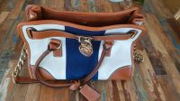 Original Michael Kors Handtasche beige blau braun Echtleder Bonn - Bad Godesberg Vorschau