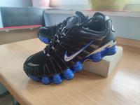 NIKE SHOX Größe 37,5 in schwarz/blau Niedersachsen - Nordhorn Vorschau