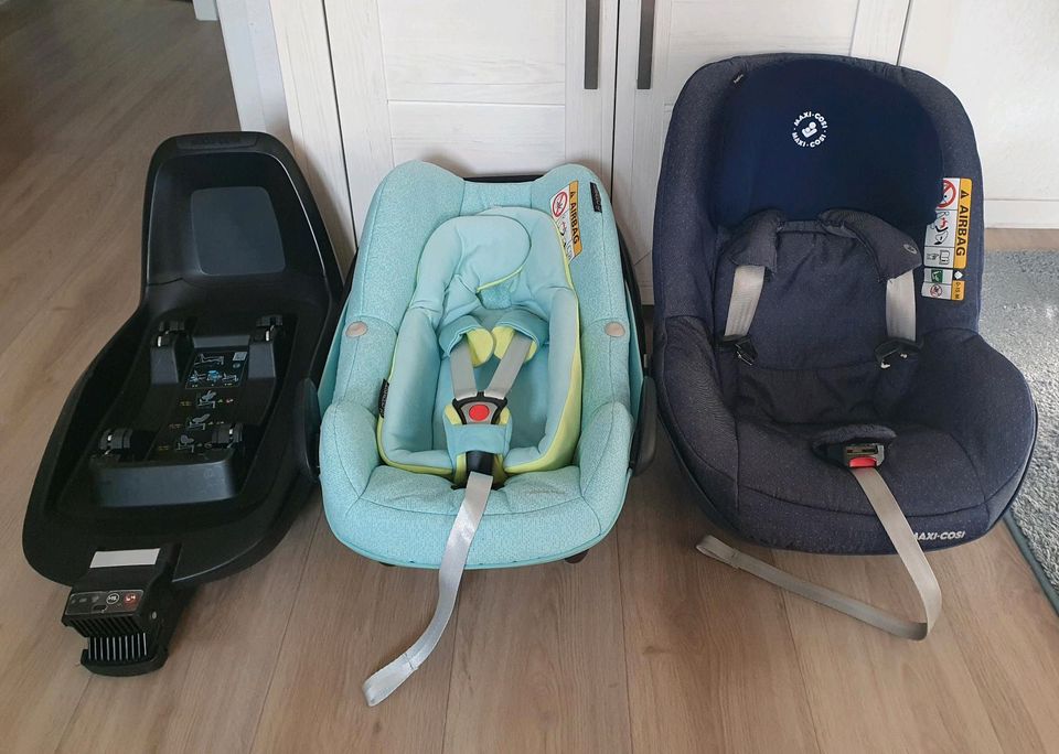 Maxi Cosi Pebble Plus & Pearl Pro i-size & isofix 2way Station in Dresden