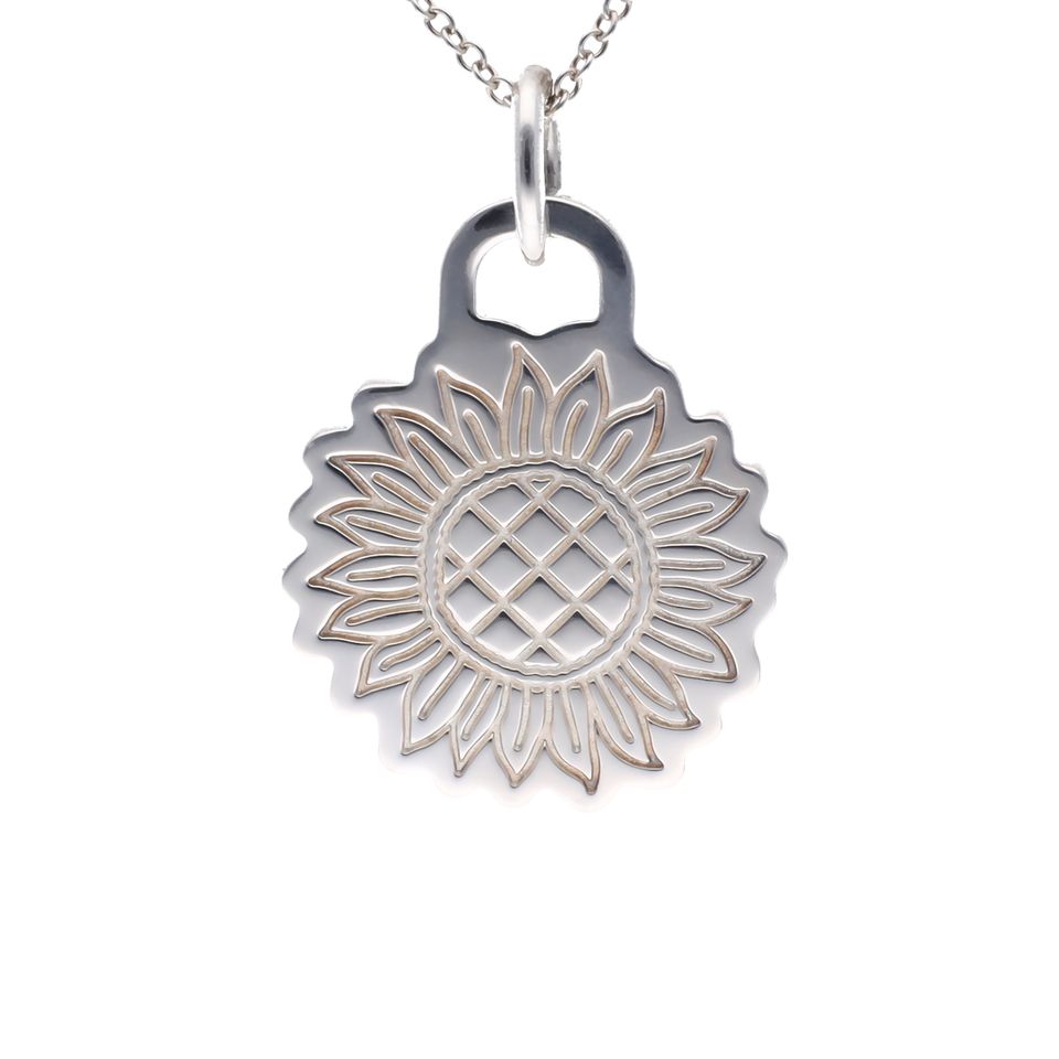 Tiffany & Co. Go Women Sonnenblume Halskette 925 Silber Kette in Bremen
