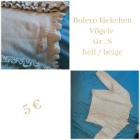 Bolero beige Gr. S Sachsen - Puschwitz Vorschau