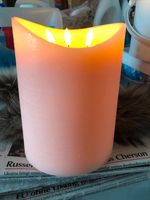 Elambia 3-Flammen LED Kerze rosa Bayern - Straubing Vorschau