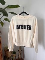 H&M Sweater Pullover creme weiß mit Aufdruck Atelier Saarland - Kirkel Vorschau