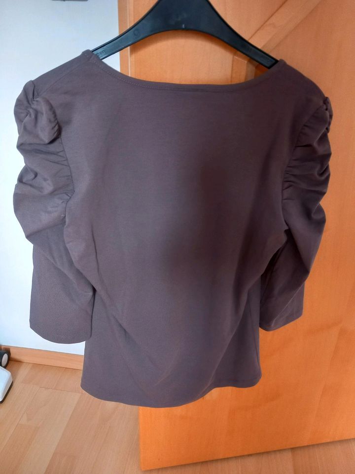 Shirt, Street One, Gr 38, Taupe. 3/4 Arm in Grünberg