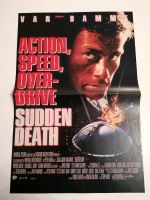 Top Van Damme Sudden Death Filmposter Poster Plakat 90er Jahre Thüringen - Klettbach Vorschau