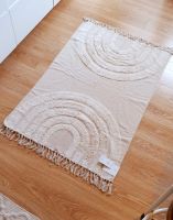 Boho Baumwollteppich Regenbogen creme beige 90x130 Teppich Läufer Nordrhein-Westfalen - Mönchengladbach Vorschau