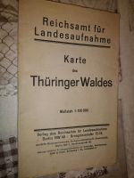 Alte Karte des Thüringer Waldes Baden-Württemberg - Kirchdorf an der Iller Vorschau