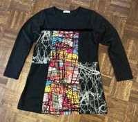 Sweatshirt Damen Größe XL42 Longshirt oder Minikleid schwarz bunt Nordrhein-Westfalen - Recklinghausen Vorschau