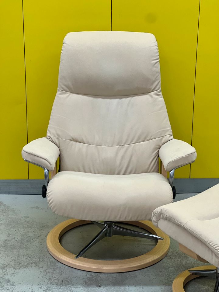 Ekornes Stressless® Sessel inkl. Hocker.View (M) in Ratingen