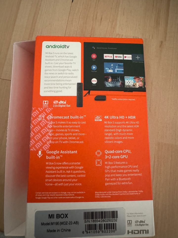 Mi Box S 4K Ultra HD androidtv in Köln