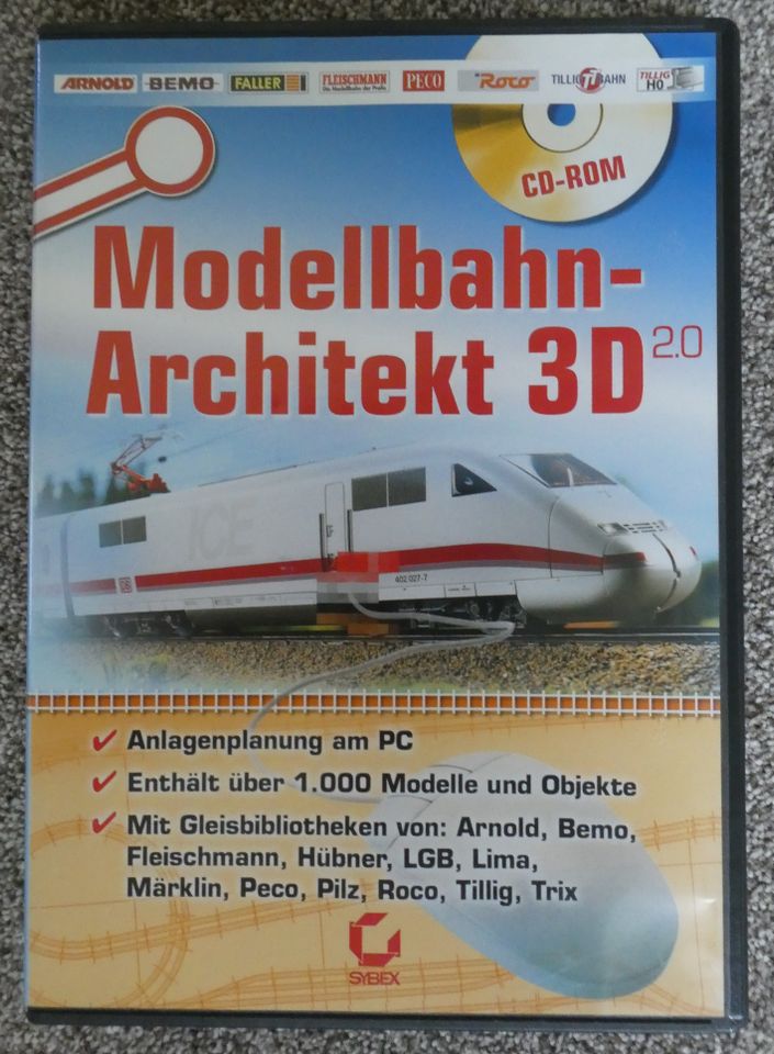 Modellbahn-Architekt 3D 2.0 (PC, CD-ROM) in Dresden