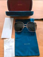 Gucci ORIGINAL Sonnenbrille GG0879S  Gold- grau neu mit Etui usw Niedersachsen - Osnabrück Vorschau