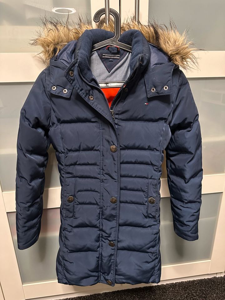 Tommy Hilfiger Kinder Mädchen Jacke Mantel Winterjacke 152 in Bad Bederkesa