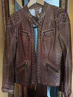 DAMEN BIKER JACKE LEDER LOOK NEU UNGETRAGEN Baden-Württemberg - Leimen Vorschau