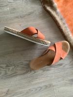 Lazamani Sandalen 39 40 Leder Wildleder Apricot Geox Inuovo Mjus Bochum - Bochum-Ost Vorschau
