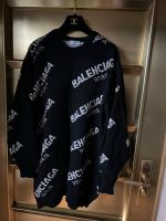 Balenciaga Pullover mit Logo schwarz Gr. 36 oversized top tasche Berlin - Neukölln Vorschau