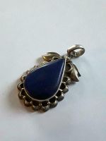 Jugendstil Antiker Anhänger mit Lapislazuli 925 Sterlingsilber Nordrhein-Westfalen - Lüdenscheid Vorschau