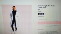 Neu Oceans Apart Joelle Long Puffer Jacket Crystal White Größe L Sachsen - Frohburg Vorschau