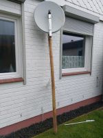 Satellitenschüssel 60cm 2,5 Meter Pfahl und 4 Meter Fernsehkabel Schleswig-Holstein - Trappenkamp Vorschau