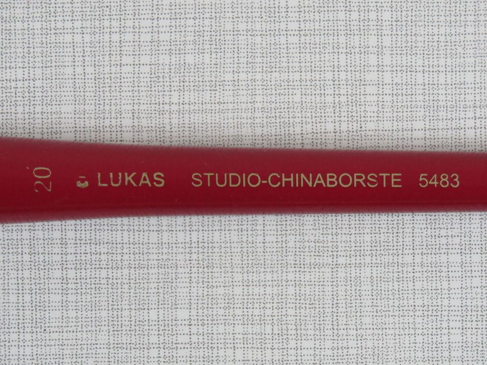 Lukas Studio-Chinaborste Flachpinsel Pinsel Borstenpinsel Nr. 20 in Flensburg