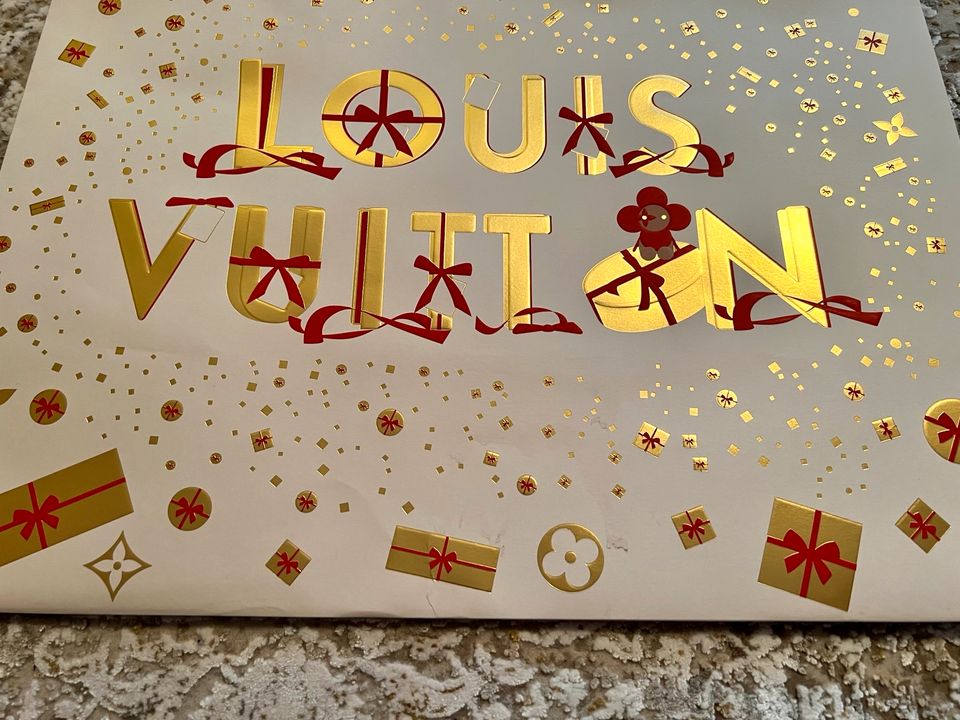 Louis Vuitton Paris LV Tüte Tragetasche Limitiert Christmas in Wuppertal