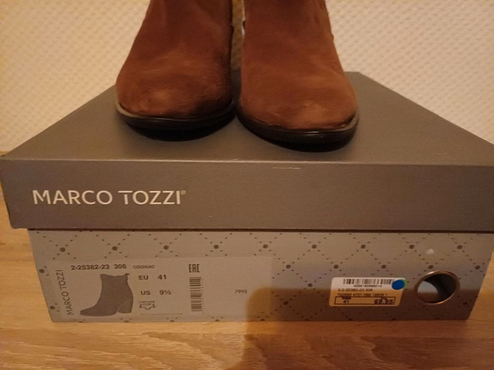 Marco Tozzi Leder Stiefelette in Herzogenrath