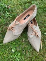 ZINDA-Lederschuhe mit Glitzer Sachsen-Anhalt - Magdeburg Vorschau