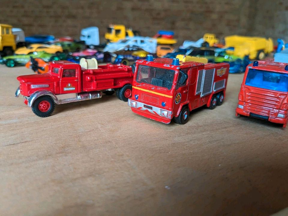 4 x Siku Feuerwehr  - Konvolut in Semmenstedt