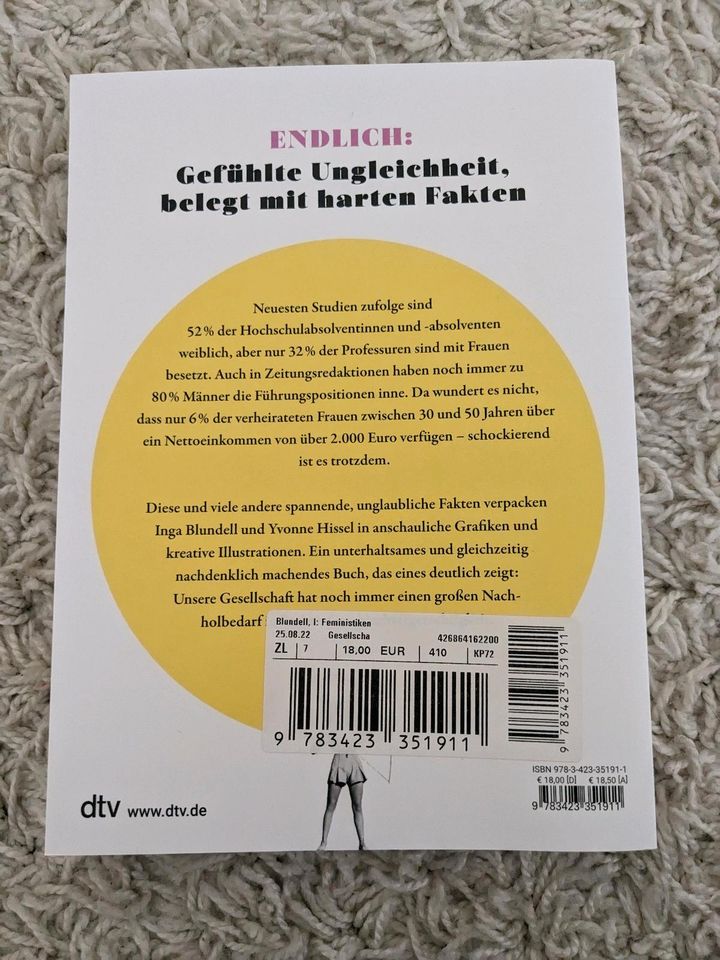Buch Feministiken neuwertig Die Wahrheit über Gleichberechtigung in Berlin