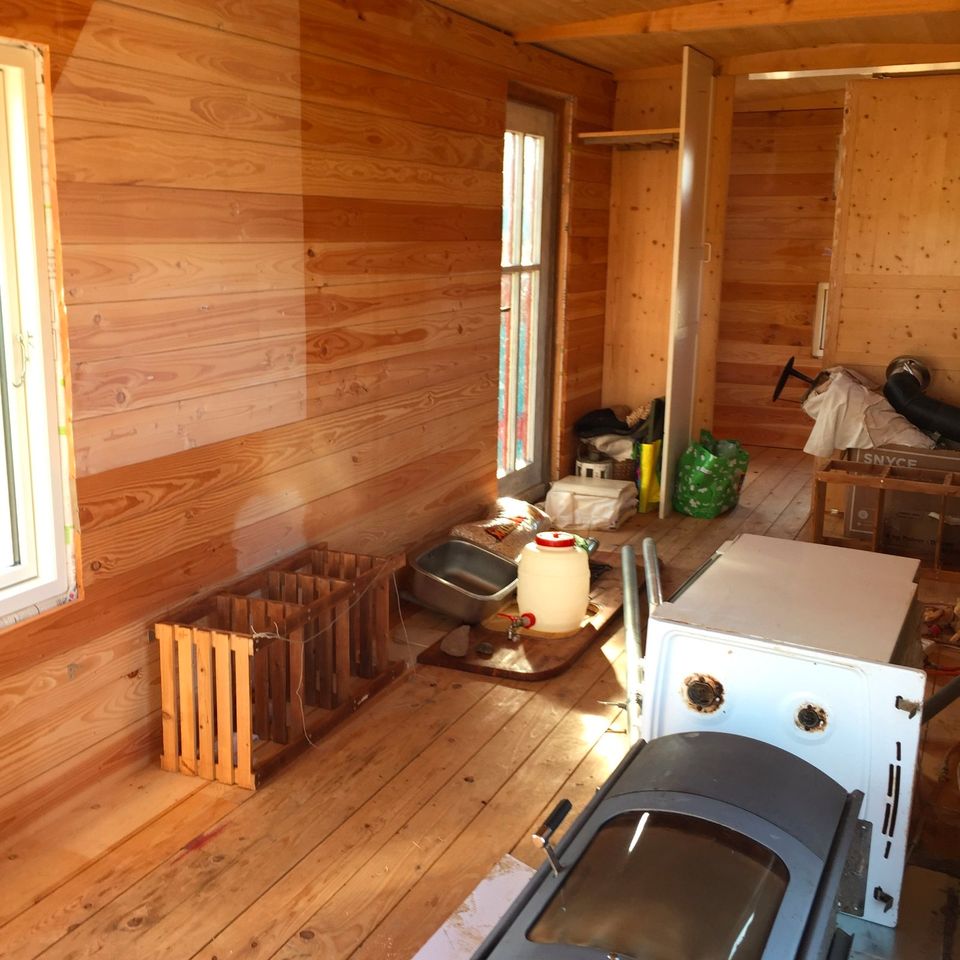 Bauwagen * Tiny House  8,5 m - ökologisch gebaut - Wohnmobil in Freiburg im Breisgau