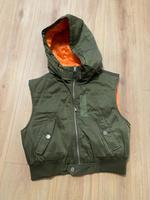 Damen Weste mit Kapuze von Zara Khaki orange M 38 Eimsbüttel - Hamburg Harvestehude Vorschau