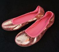 Graceland Sommer-Schuhe,37,Ballerinas,Pink-Gold-Glitzer,NEU Bayern - Feuchtwangen Vorschau